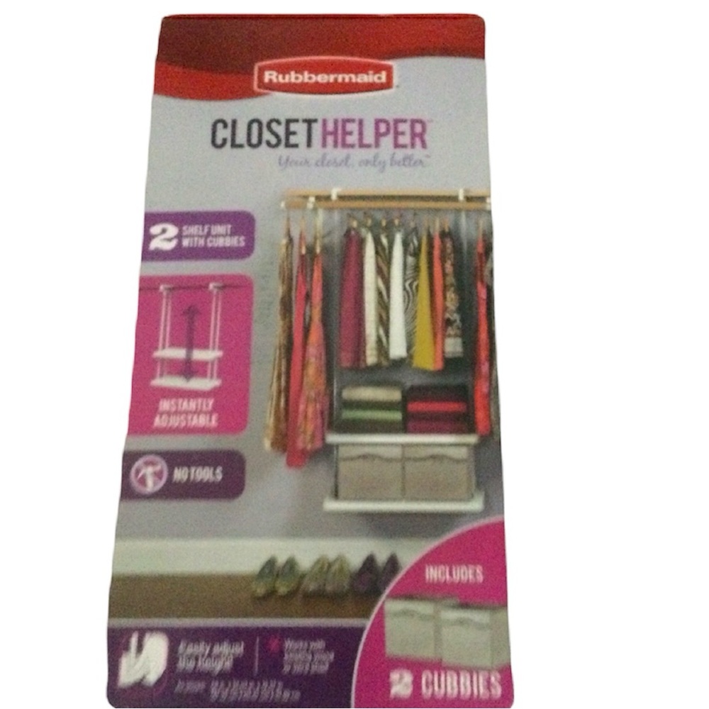 Rubber Maid Closet Organizer